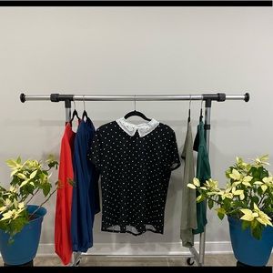 Faith & Joy Peter Pan Collar Shirt